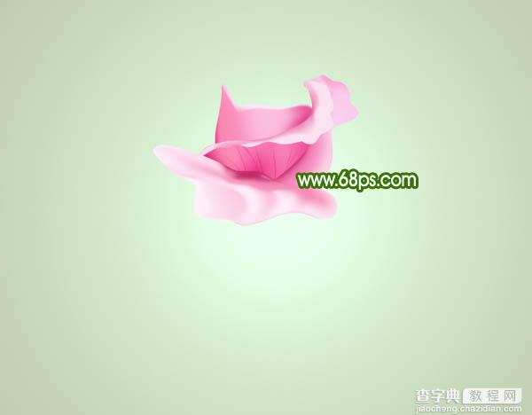 Photoshop打造鲜嫩的粉色玫瑰花21