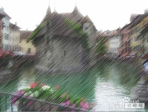 PS把风景画转化成动画手绘场景9
