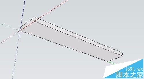 SketchUp怎么设计长腿板凳?2