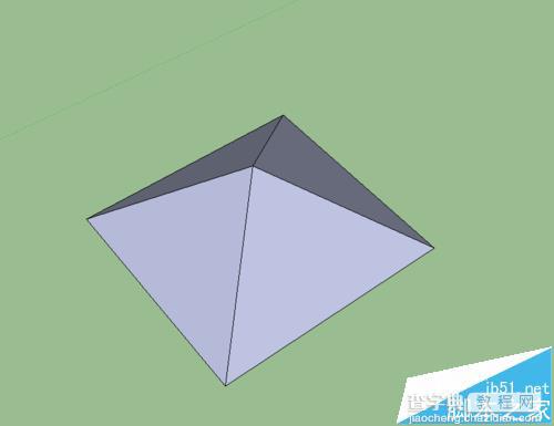 sketchup怎么绘制曲面屋顶?3