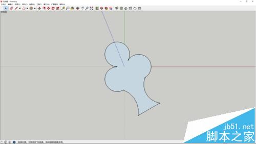 sketchup怎么画一个简单的蘑菇云简单模型?8