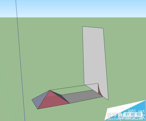 sketchup怎么绘制曲面屋顶?6
