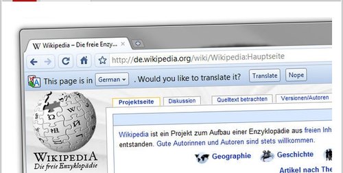Chrome 浏览器4.1 正式版自动翻译工具1