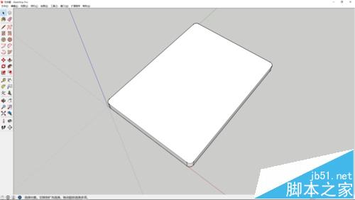 sketchup怎么绘制百度砖相框模型?4