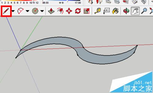 SolidWorks怎么画曲线坡道? SU曲线坡道的绘制教程3