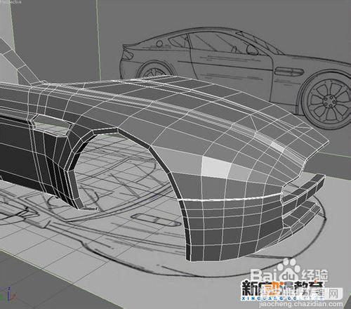 新广3DMAX教程3D制作阿斯顿马丁V8跑车5
