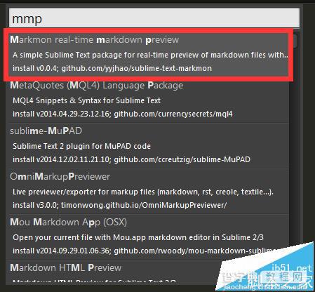 Sublime Text 3怎么设置为Markdown编辑器?3