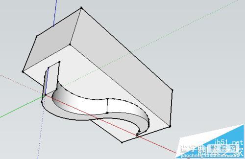 SolidWorks怎么画曲线坡道? SU曲线坡道的绘制教程10