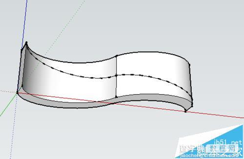 SolidWorks怎么画曲线坡道? SU曲线坡道的绘制教程11