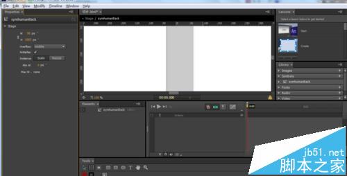 Adobe Edge Animate被关掉的窗口怎么显示?1