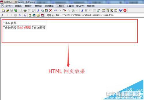 Editplus中的代码怎么直接查看HTML效果?4