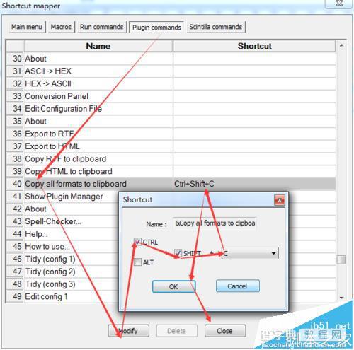 notepad++怎么复制带格式的代码?5