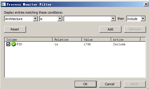 怎样使用Process Monitor来监视SQLSERVER的logwrite大小14