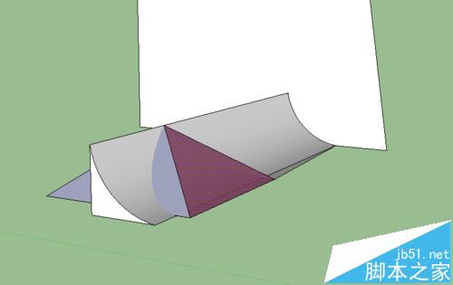 sketchup怎么绘制曲面屋顶?7