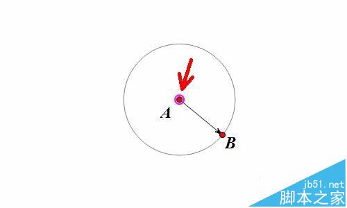 几何画板怎么绘制两个外相切的圆并标注?19