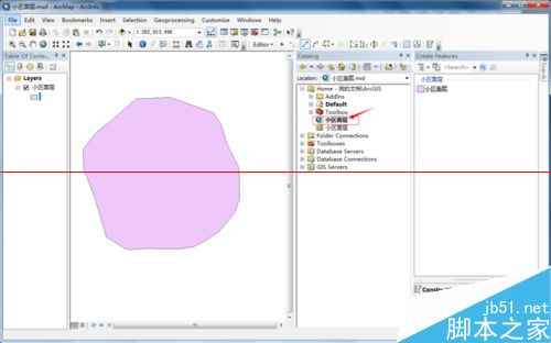 ArcMap绘图软件绘制一个小区面层图形的详细教程13