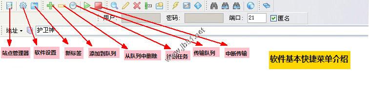 LeapFTP中文绿色版使用介绍2