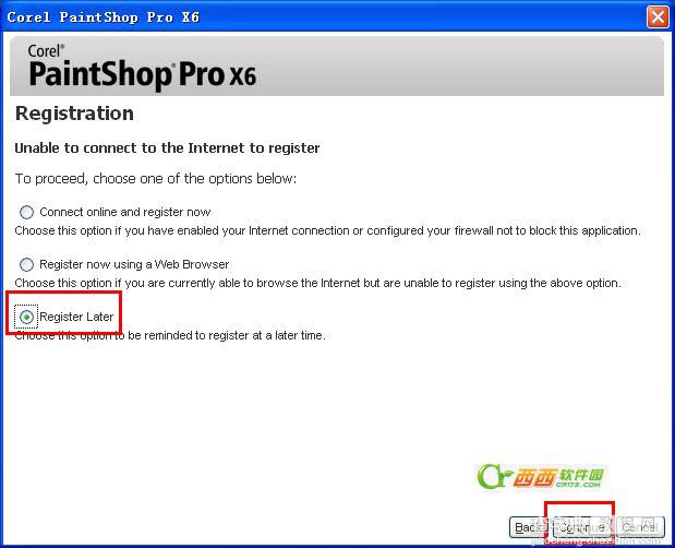 paintshop pro x6 破解教程、paintshop pro x6安装注册图文教程4