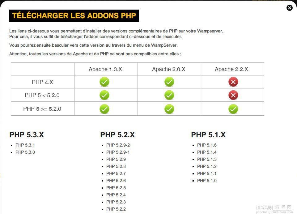 wampserver安装多个版本php、mysql、apache4