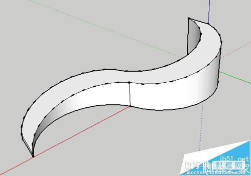 SolidWorks怎么画曲线坡道? SU曲线坡道的绘制教程13