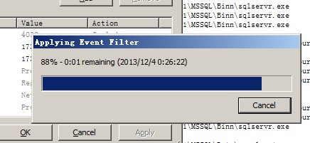 怎样使用Process Monitor来监视SQLSERVER的logwrite大小15