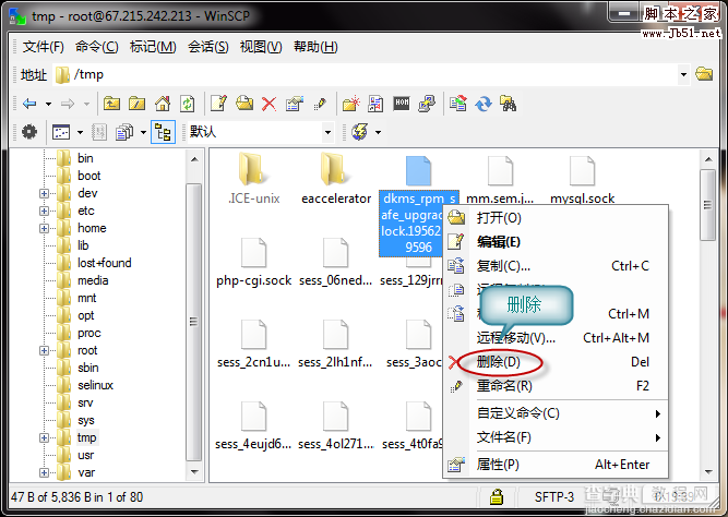 使用WinSCP连接到Linux实现管理的图文教程16