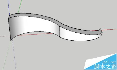 SolidWorks怎么画曲线坡道? SU曲线坡道的绘制教程12