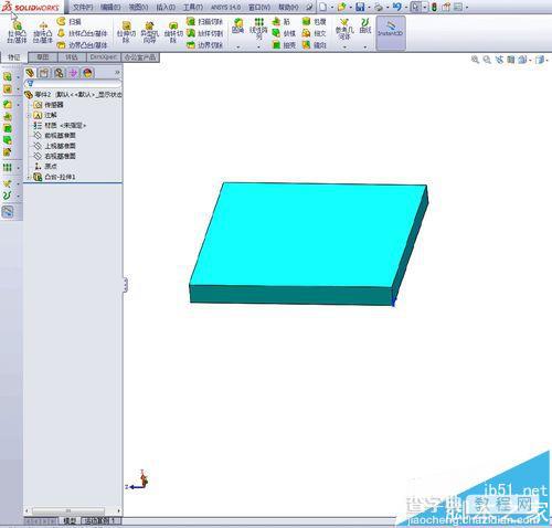 solidworks中怎么分割面?2