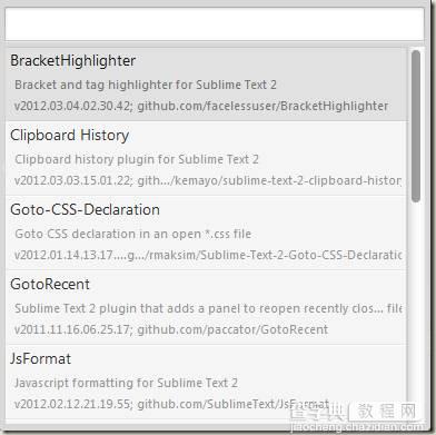 sublime text2 使用技巧心得小结17