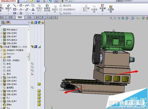 solidworks装配体怎么移动子装配体?2