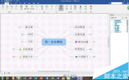 MindManager思维导图的导图索引怎么使用?3