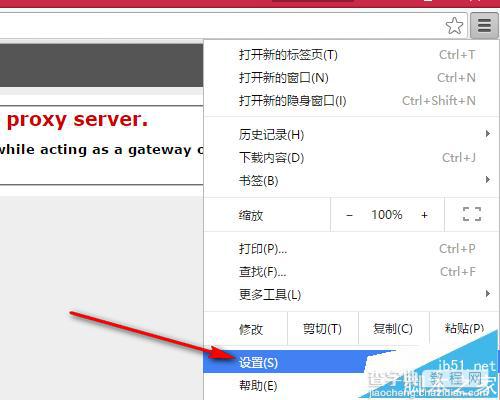 谷歌浏览器打不开网页提示Server Error 502 Bad Gateway怎么修复?5