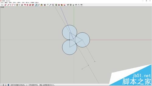 sketchup怎么画一个简单的蘑菇云简单模型?6
