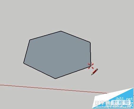 SketchUp草图大师怎么画八边形? SketchUp多边形的绘制方法4