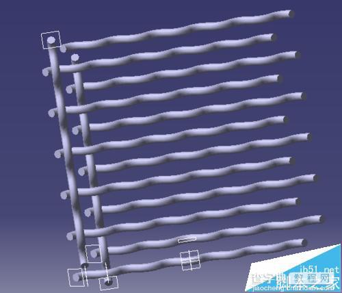 CATIA怎么绘制钢丝网? CATIA绘制编制网的教程17