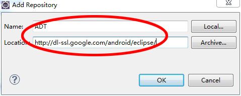 如何在eclipse中添加android ADT  ADT插件的安装图文教程7