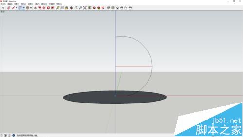 sketchup怎么画一个简单的灯泡模型?2