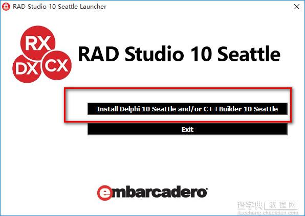 RAD Studio 10 Seattle怎么安装 Delphi 10 Seattle win10破解安装图文教程2