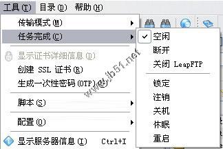 LeapFTP中文绿色版使用介绍9
