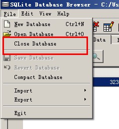 SQLite Database Browser数据库查看器图文使用教程4
