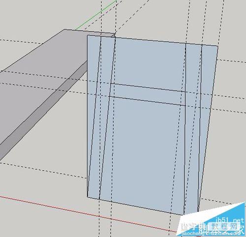 SketchUp怎么设计长腿板凳?5