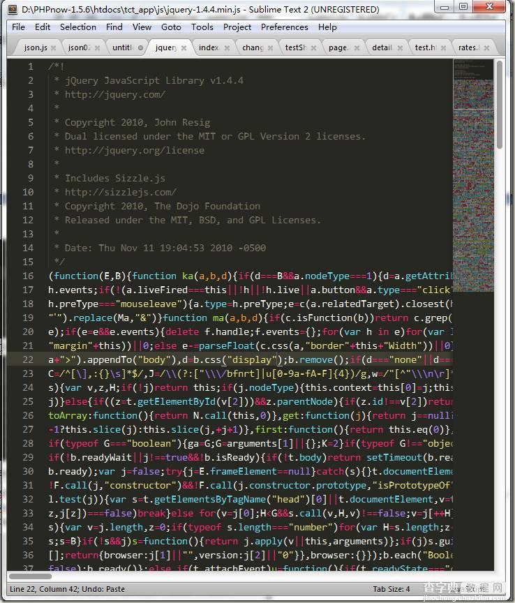 sublime text2 使用技巧心得小结21