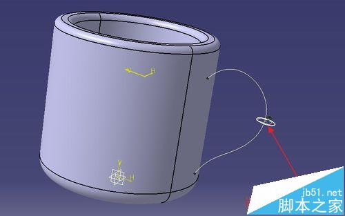 CATIA怎么设计三维立体陶瓷水杯?7