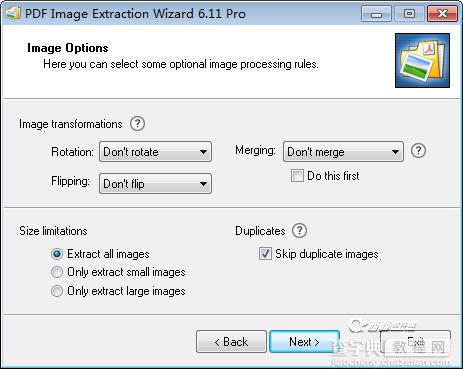 如何使用PDF Image Extraction Wizard提取pdf文档中jpeg图片5