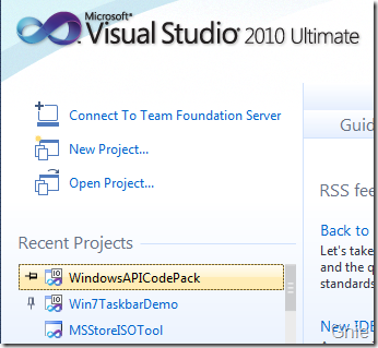 Visual Studio 2010 实用功能总结1