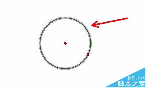 几何画板怎么绘制两个外相切的圆并标注?7