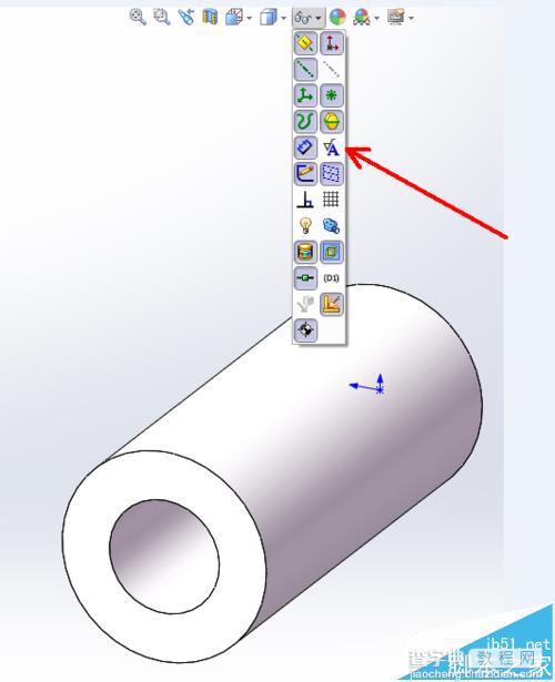 SolidWorks怎么显示管道的内螺纹线?3