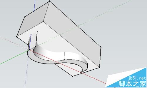 SolidWorks怎么画曲线坡道? SU曲线坡道的绘制教程8