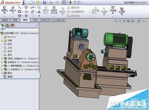 solidworks装配体怎么移动子装配体?1