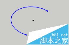 SketchUp怎么找找圆弧的中心点?2